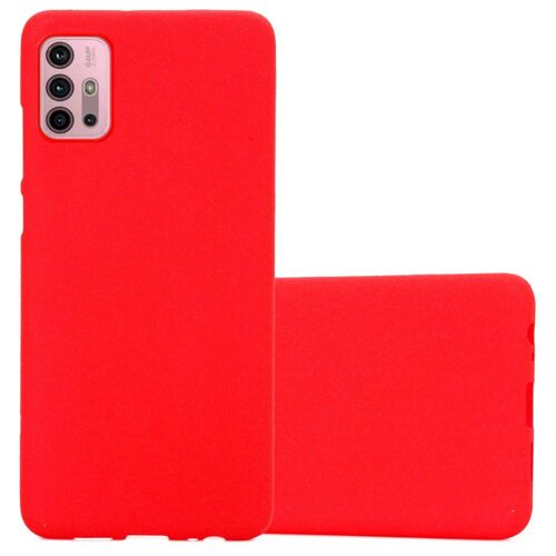 Cadorabo DE-155618 coque pour téléphone Rouge pour Motorola MOTO G10 / G30