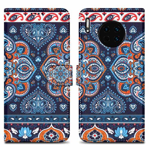 Cadorabo DE-156276 coque pour téléphone Bleu pour Huawei MATE 30