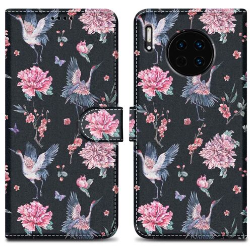 Cadorabo DE-156280 coque pour téléphone Noir pour Huawei MATE 30
