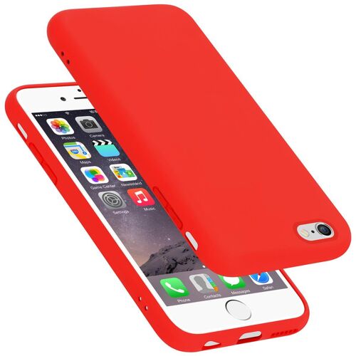 Cadorabo DE-150692 coque pour téléphone Rouge pour Apple iPhone 6 PLUS / 6S PLUS