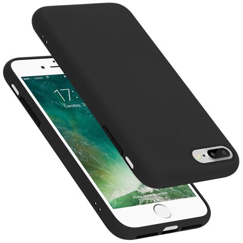 Cadorabo DE-150693 coque pour téléphone Noir pour Apple iPhone 7 PLUS / 7S PLUS / 8 PLUS