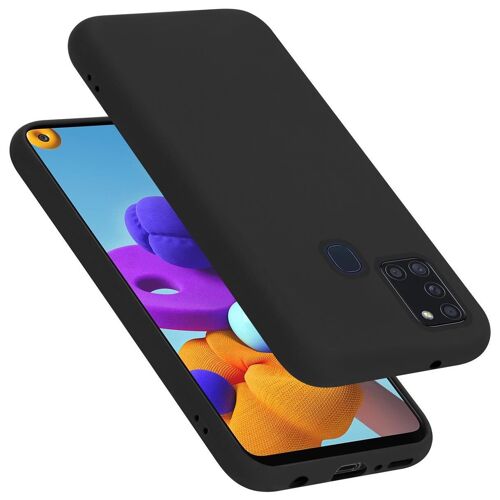 Cadorabo DE-150703 coque pour téléphone Noir pour Samsung Galaxy A21s