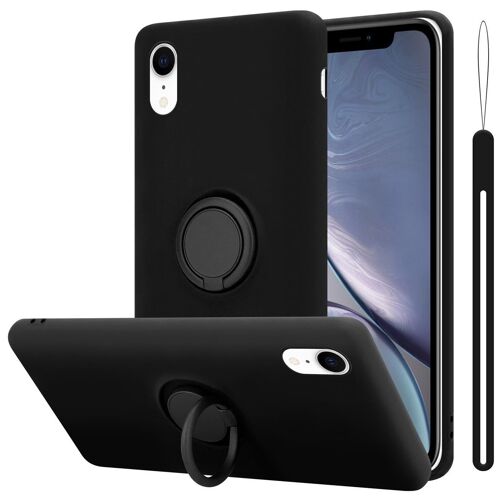Cadorabo DE-151158 coque pour téléphone Noir pour Apple iPhone XR
