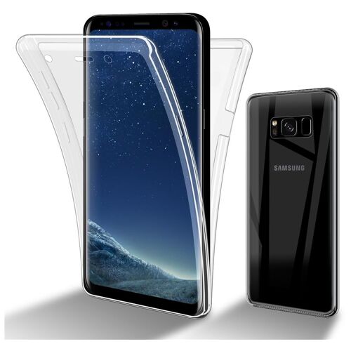 Cadorabo DE-150339 coque pour téléphone Transparent pour Samsung Galaxy S8