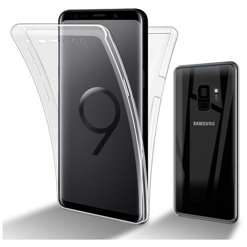 Cadorabo DE-150341 coque pour téléphone Transparent pour Samsung Galaxy S9