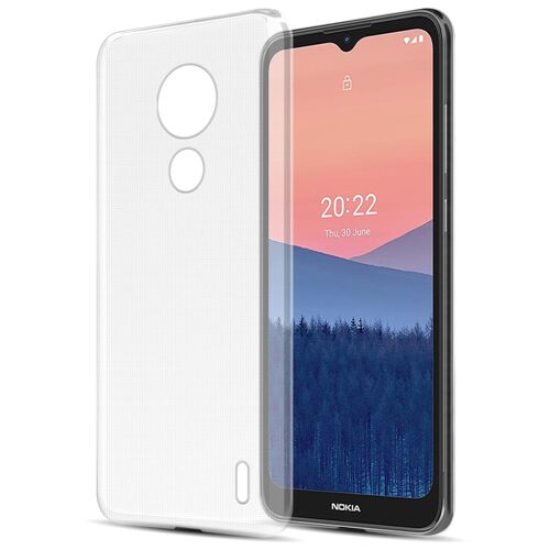 Cadorabo DE-156597 coque pour téléphone Transparent pour Nokia C21