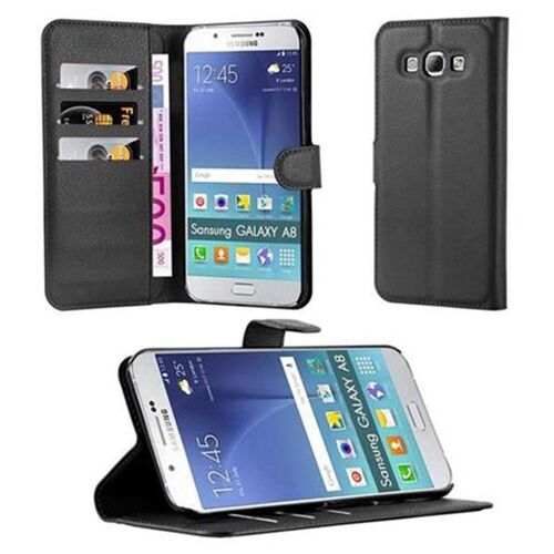 Cadorabo DE-103027 coque pour téléphone Noir pour Samsung Galaxy A8 2015