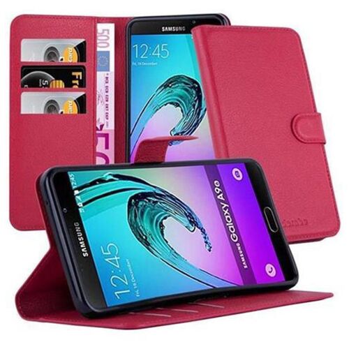 Cadorabo DE-105683 coque pour téléphone Rouge pour Samsung Galaxy A9 2016