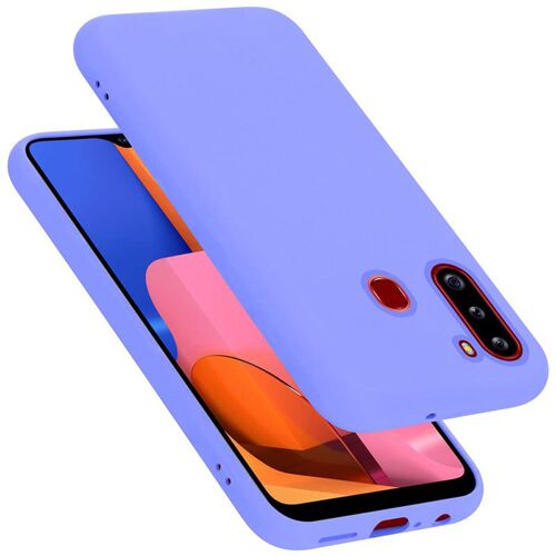 Cadorabo DE-147822 coque pour téléphone Lilas pour Samsung Galaxy A21