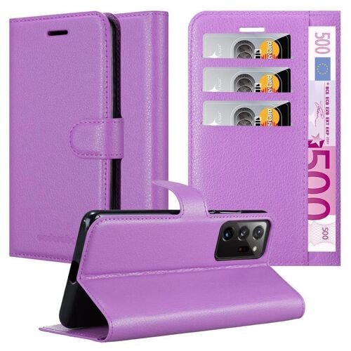 Cadorabo DE-147921 coque pour téléphone Lilas pour Samsung Galaxy NOTE 20 PLUS