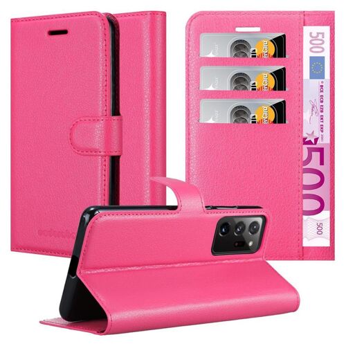 Cadorabo DE-147924 coque pour téléphone Rose pour Samsung Galaxy NOTE 20 PLUS
