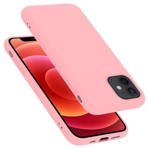 Cadorabo DE-148800 coque pour téléphone Rose pour Apple iPhone 12 MINI