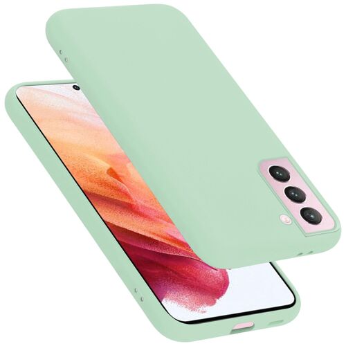Cadorabo DE-150996 coque pour téléphone Vert pour Samsung Galaxy S21 5G