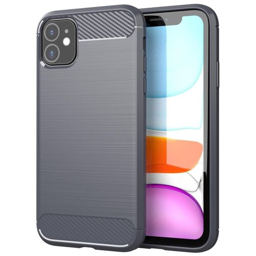 Cadorabo DE-150345 coque pour téléphone Gris pour Apple iPhone 11