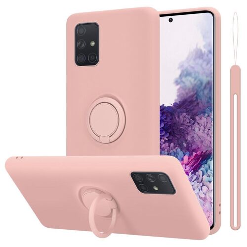 Cadorabo DE-151220 coque pour téléphone Rose pour Samsung Galaxy A71 4G
