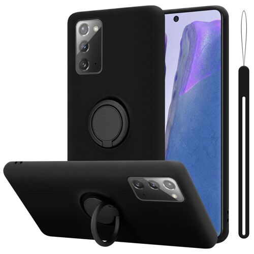 Cadorabo DE-151248 coque pour téléphone Noir pour Samsung Galaxy NOTE 20