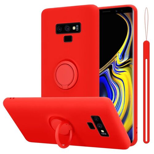 Cadorabo DE-151264 coque pour téléphone Rouge pour Samsung Galaxy NOTE 9