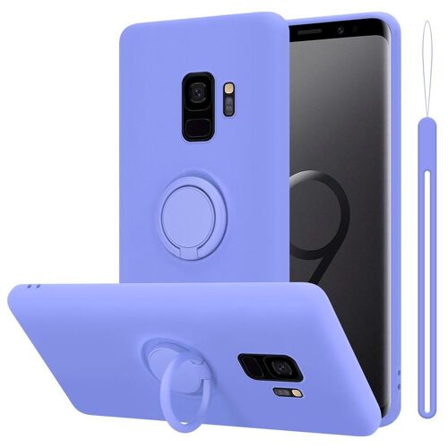 Cadorabo DE-151346 coque pour téléphone Lilas pour Samsung Galaxy S9