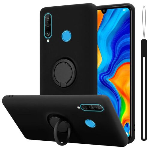 Cadorabo DE-151443 coque pour téléphone Noir pour Huawei P30 LITE