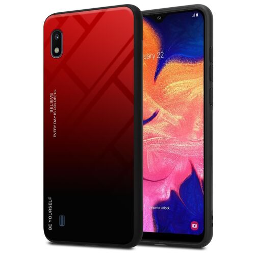 Cadorabo DE-151707 coque pour téléphone Rouge pour Samsung Galaxy A10 / M10