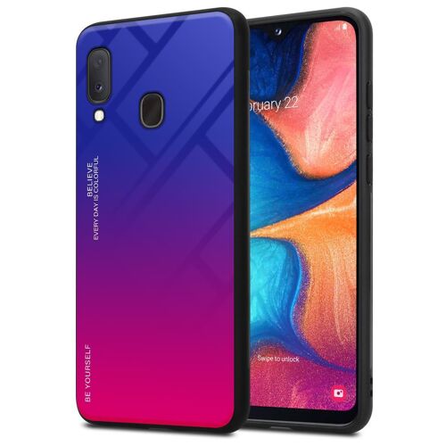 Cadorabo DE-151716 coque pour téléphone Lilas pour Samsung Galaxy A10e / A20e