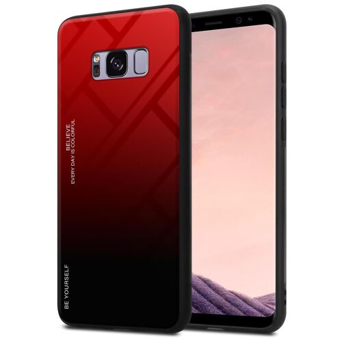 Cadorabo DE-151877 coque pour téléphone Rouge pour Samsung Galaxy S8 PLUS