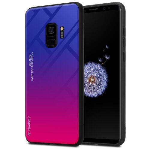 Cadorabo DE-151881 coque pour téléphone Lilas pour Samsung Galaxy S9