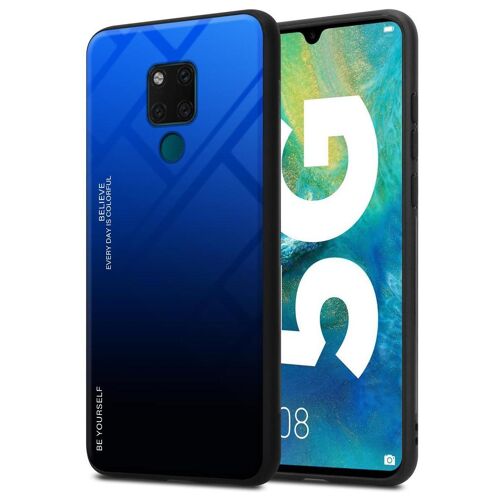 Cadorabo DE-151899 coque pour téléphone Bleu pour Huawei MATE 20
