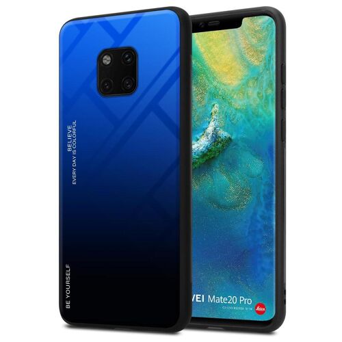 Cadorabo DE-151909 coque pour téléphone Bleu pour Huawei MATE 20 PRO