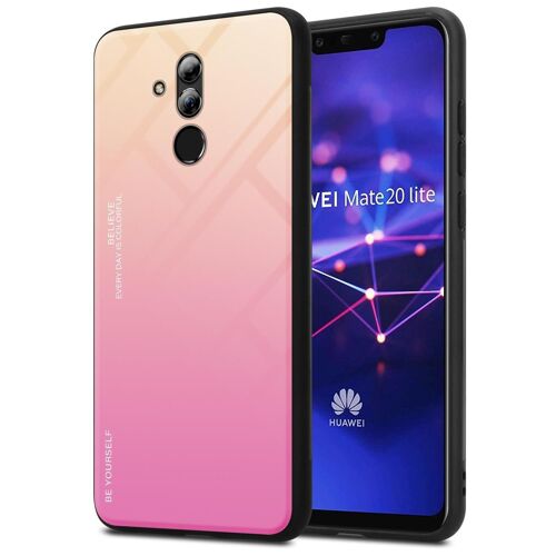 Cadorabo DE-151908 coque pour téléphone Jaune pour Huawei MATE 20 LITE