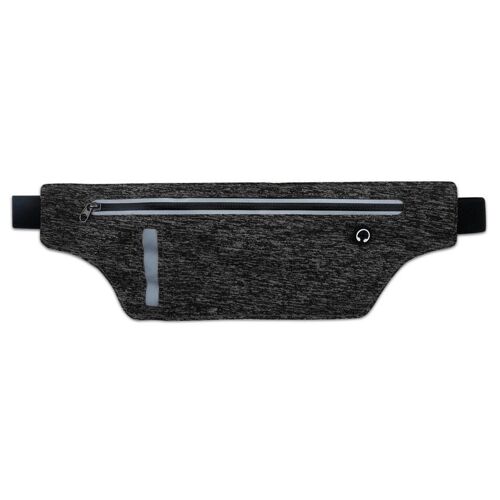 Cadorabo DE-126491 sacs bananes Elastane Noir