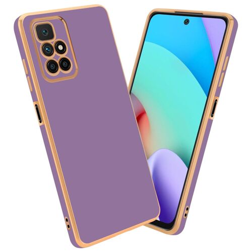 Cadorabo DE-158176 coque pour téléphone Lilas pour Xiaomi RedMi 10 4G