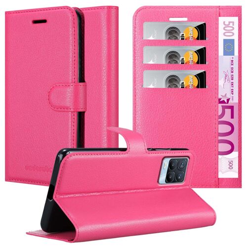 Cadorabo DE-156911 coque pour téléphone Rose pour realme Realme 8 4G / 8 PRO