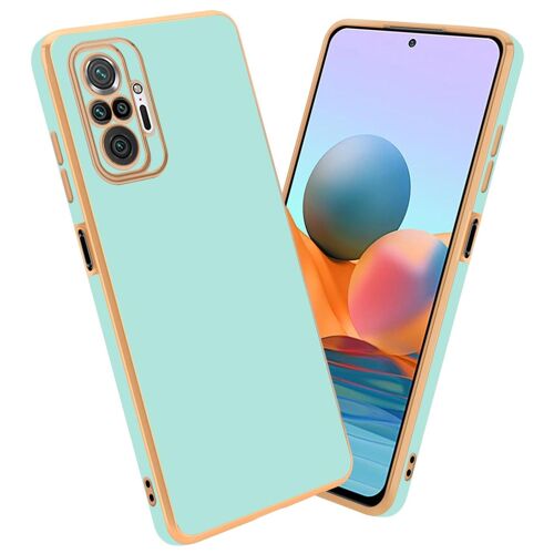 Cadorabo DE-158197 coque pour téléphone Vert pour Xiaomi RedMi NOTE 10 PRO