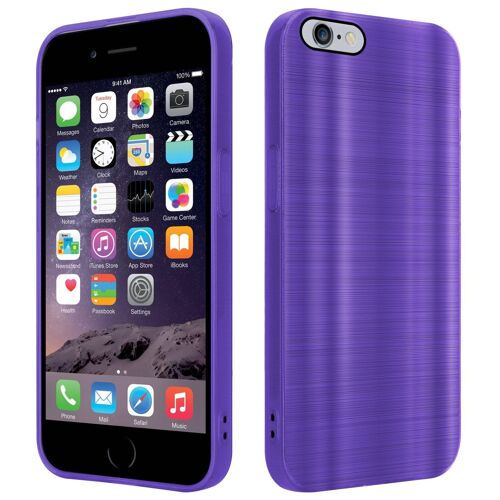 Cadorabo DE-158204 coque pour téléphone Lilas pour Apple iPhone 6 PLUS / 6S PLUS