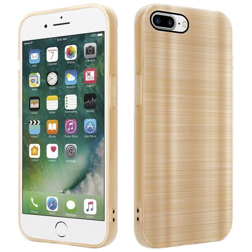 Cadorabo DE-158213 coque pour téléphone Or pour Apple iPhone 7 PLUS / 7S PLUS / 8 PLUS