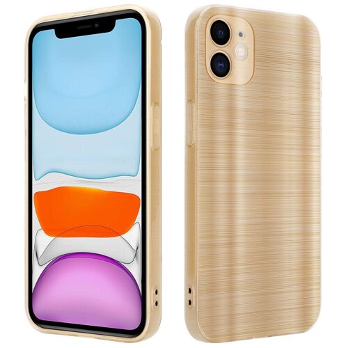 Cadorabo DE-158229 coque pour téléphone Or pour Apple iPhone 11