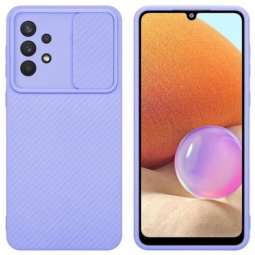 Cadorabo DE-157687 coque pour téléphone Lilas pour Samsung Galaxy A32 4G