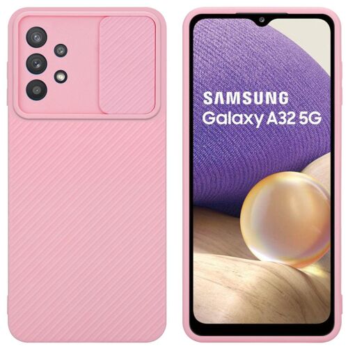 Cadorabo DE-157691 coque pour téléphone Rose pour Samsung Galaxy A32 5G