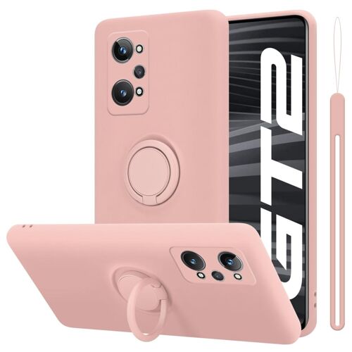 Cadorabo DE-157228 coque pour téléphone Rose pour realme Realme GT 2 / GT Neo 2