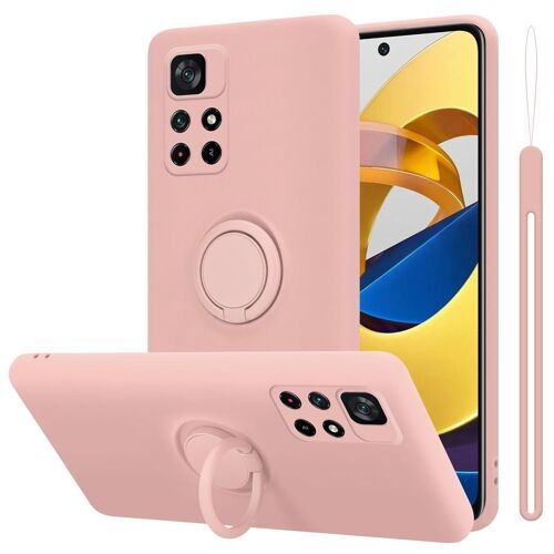 Cadorabo DE-157253 coque pour téléphone Rose pour Xiaomi POCO M4 PRO 5G