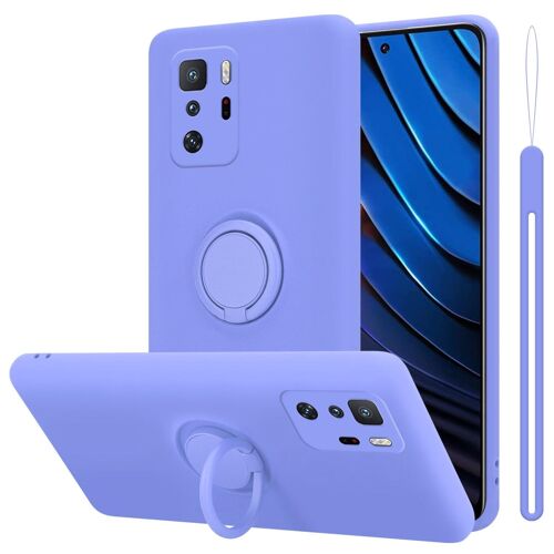 Cadorabo DE-157259 coque pour téléphone Lilas pour Xiaomi POCO X3 GT