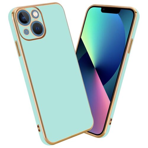 Cadorabo DE-157933 coque pour téléphone Vert pour Apple iPhone 13 MINI