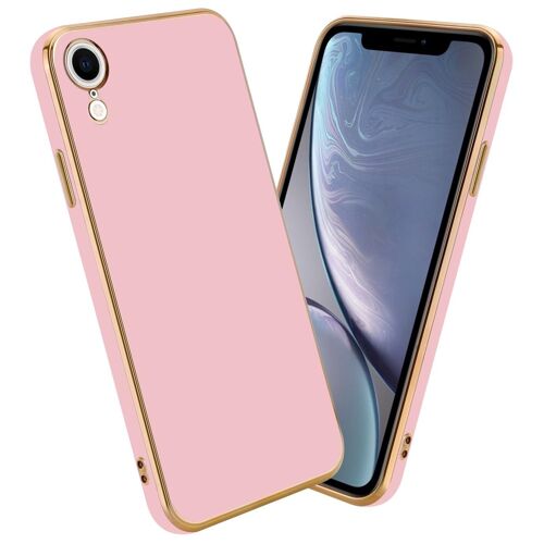 Cadorabo DE-157947 coque pour téléphone Rose pour Apple iPhone XR