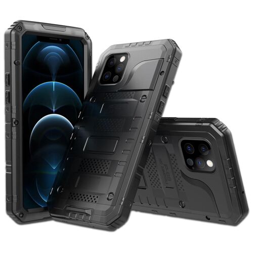 Cadorabo DE-154083 coque pour téléphone Noir pour Apple iPhone 12 PRO