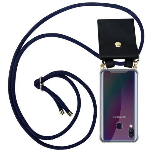 Cadorabo DE-131534 coque pour téléphone Bleu pour Samsung Galaxy A40