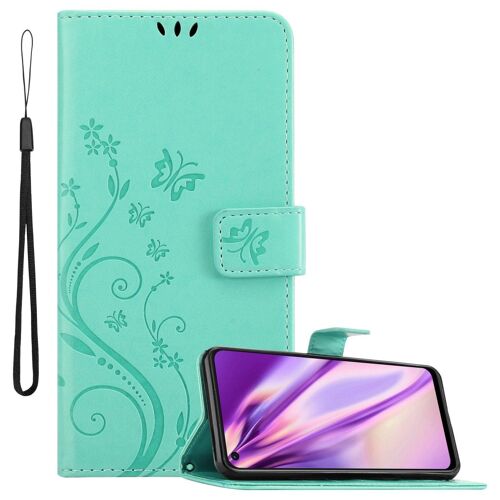 Cadorabo DE-156671 coque pour téléphone Vert pour OPPO Oppo A36 / A76 / A96 4G / K10 4G / Realme 9i