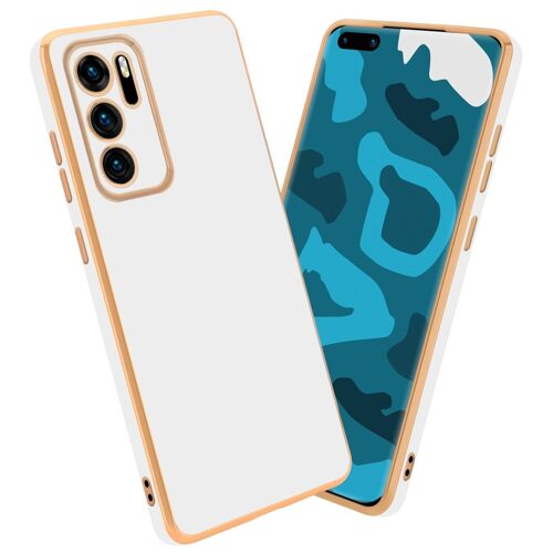 Cadorabo DE-158006 coque pour téléphone Blanc pour Huawei P40