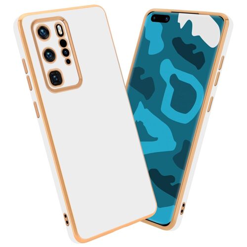 Cadorabo DE-158010 coque pour téléphone Blanc pour Huawei P40 PRO / P40 PRO+