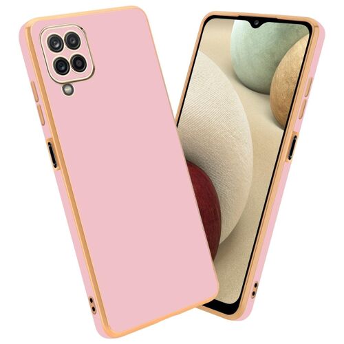 Cadorabo DE-158019 coque pour téléphone Rose pour Samsung Galaxy A12 / M12